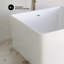 Baignoire carrée autoportante 47 po Voltaire