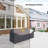 76" Wide Outdoor Aluminum Patio Sofa Cover