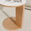 Ensemble de tables basses rondes avec table d'appoint Oak