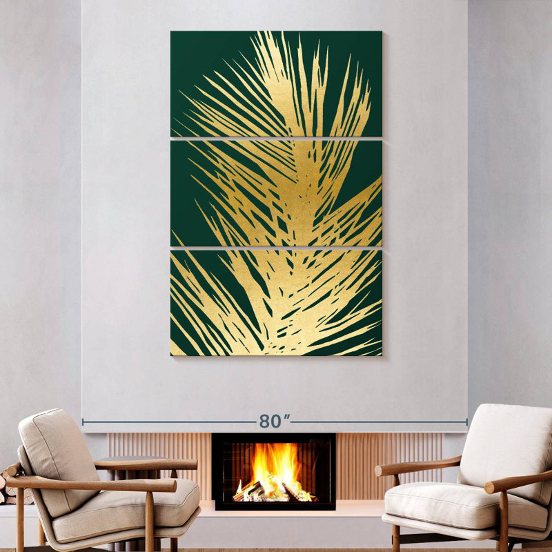 Harnek Emerald Palm I, 74" H x 48" W