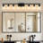8-Light Bathroom Vanity Light with Clear Glass Shades for Vanity Mirror, Bathroom, or Bedroom-233754100-233754098
