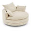 Fauteuil demi-tonneau pivotant Lasean-1232571824