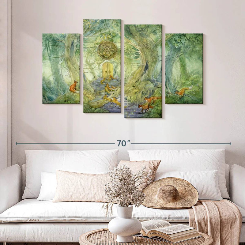 Kelan Green Gate, 32" H x 52" W