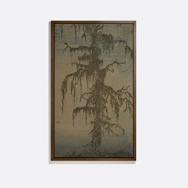 The Mossy Tree Print by Hercules Segers