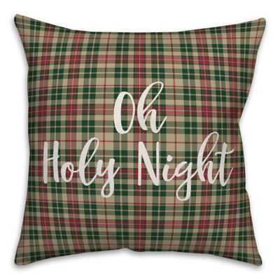  Coussin Oh Oh Night in Tartan
