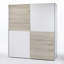 2 Door Manufactured Wood Wardrobe-5531827