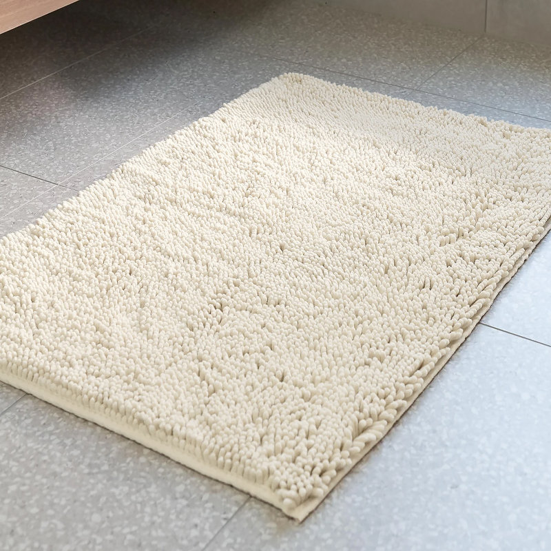 Tapis pour salle de bain en chenille 35 po