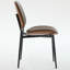 Ensemble de chaises en similicuir rétro Mid-Century-1047901671