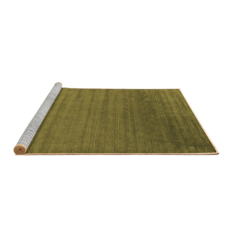 Washable Abstract Indoor Rug, Round 7'