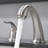 NO 2-handle Bathroom Faucet with Drain Assembly