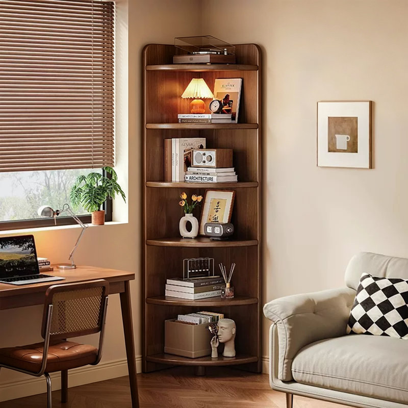 Armoire de coin Retro, 19.69, Walnut