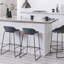 Nikhil Counter Stool with Metal Frame-75814724