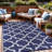 Aldo Geometric Indoor / Outdoor Rug-498403646