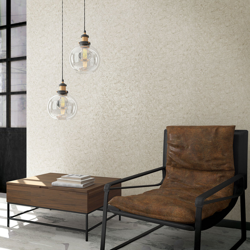 Wye Perfecto 2 Crackle Texture Wallpaper, 10.05M X 53Cm, Pink Grey, Beige