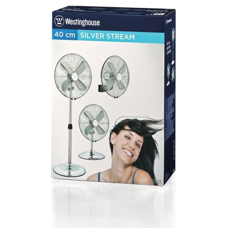 45cm Oscillating Floor Fan