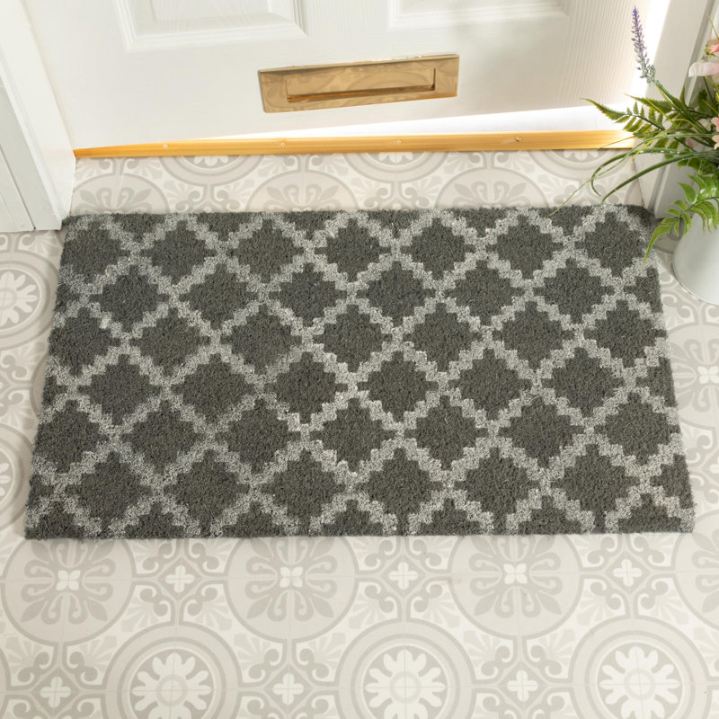 Slayden Non-Slip Chevron Doormat