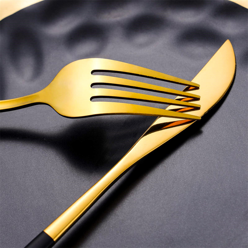 Canora Grey Andinoh 24 Piece Stainless Steel Cutlery Set , Service for 6