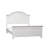 Alvy Panel Bed - White-1159606191