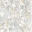 Papier peint chardonneret turquoise oiseaux et fleurs-385438774