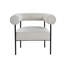 Fauteuil d'appoint 1 pièce avec pieds en métal noir Soft-1223246706