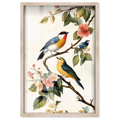 «Colorful Perch Shadowbox Print Natures Art Prints» par Art Remedy