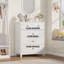 Grande commode à 5 tiroirs H 37 pouces avec commode 5 tiroirs