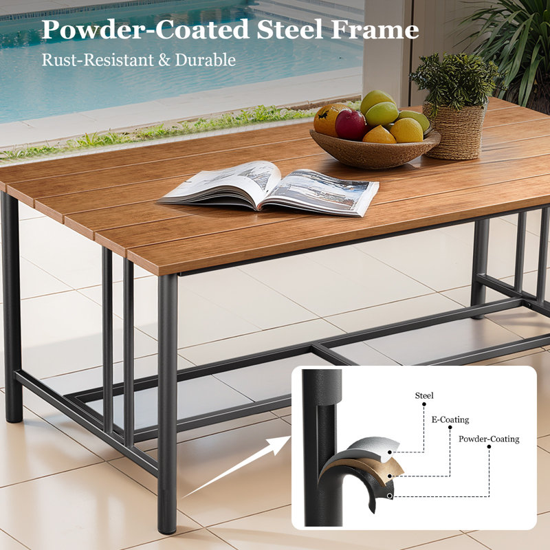 Table basse Timberloft, Noir