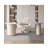 Faux Marble Oval Desk-109870371