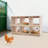 6 Hole Wood Nesting Box For Chickens