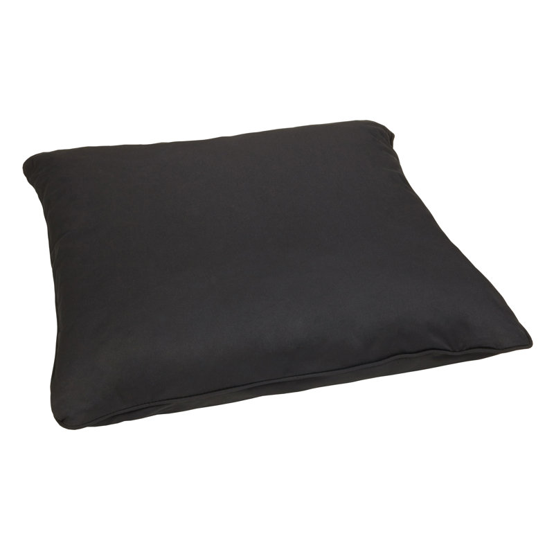 Coussin de sol , Noir