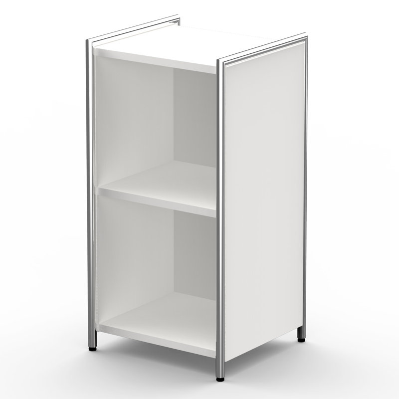 2 -Shelf, White