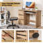 Computer Desk with Power Outlet