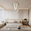 3-Light Crystal LED Chandelier-1417931465