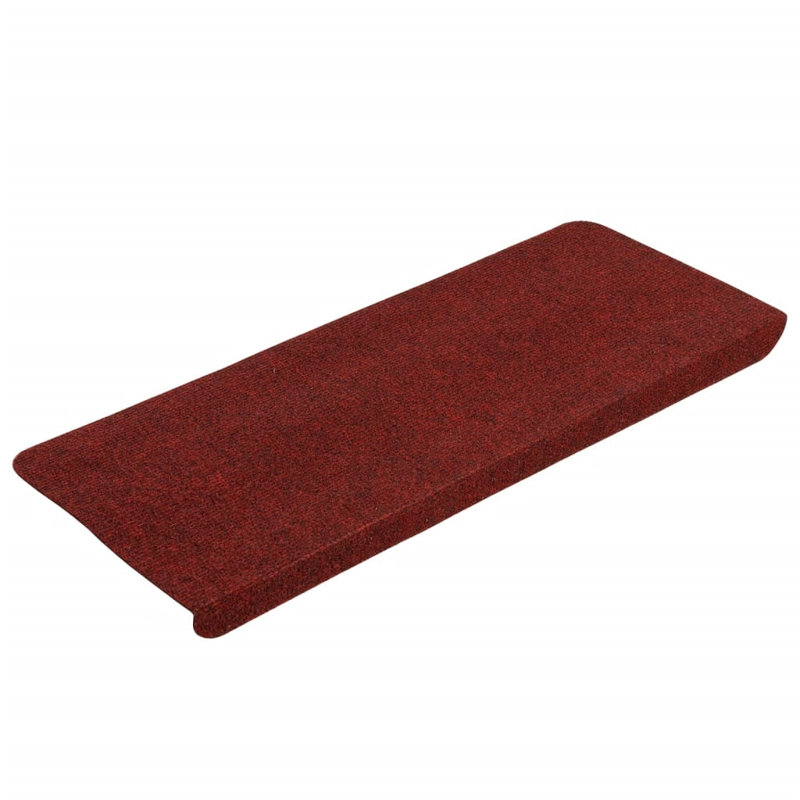 Jalesa Stair Tread, Rectangular 24.5cm x 65cm, Red