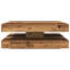 Coffee Table 360-Degree Rotatable 90X90x34.5 Cm-807142775