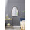Miroir mural 30 po x 38 po Irrgeular
