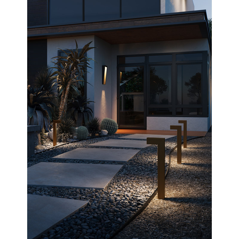 Taper LED Outdoor Flush Mount, Oil Rubbed Bronze