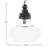 Bellantoni Distressed Mango Wood Ceiling Light-163047399