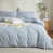 Cornflower Blue/White Striped