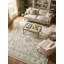 Exquisite Rugs Marietta Oushak Handmade Hand-Tufted New Zealand Wool On Canvas Ivory/Ivory Area Rug-1257419630