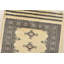 Tapis de couloir oriental beige en laine noué à la main 2 pi 7 po x 7 pi Bokhara Jaldar