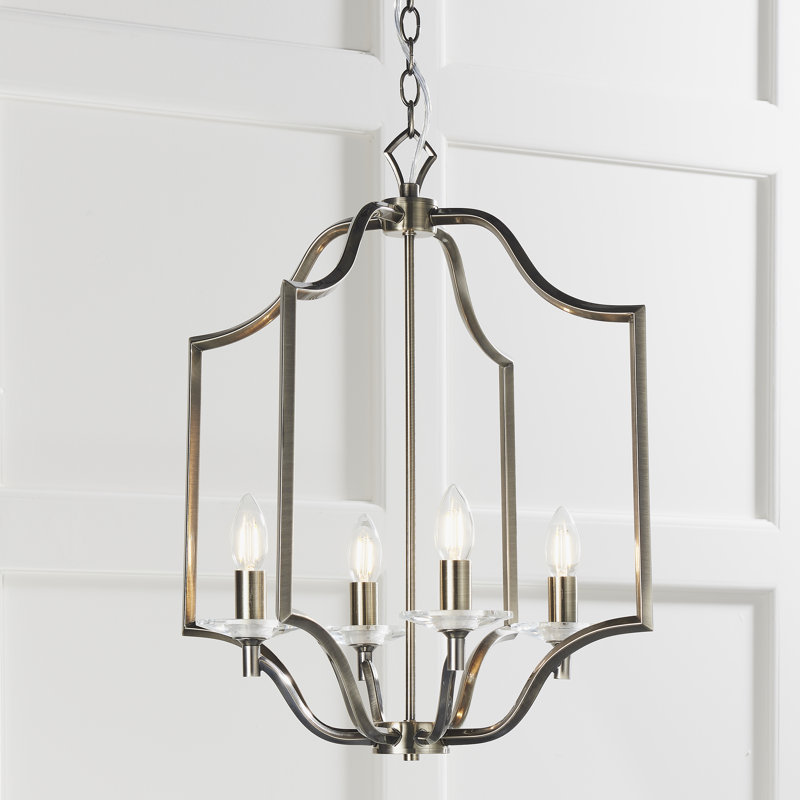 Tullis 4 - Light Candle Style Chandelier
