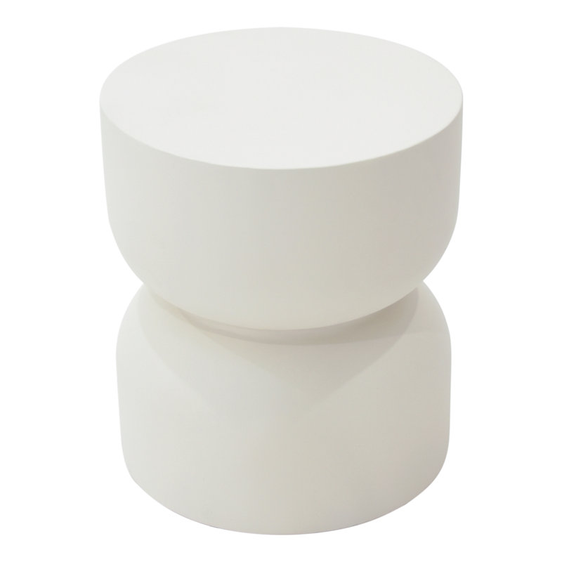 CHRONOS Concrete Side Table Round 45 x 45 x 50.8 cm