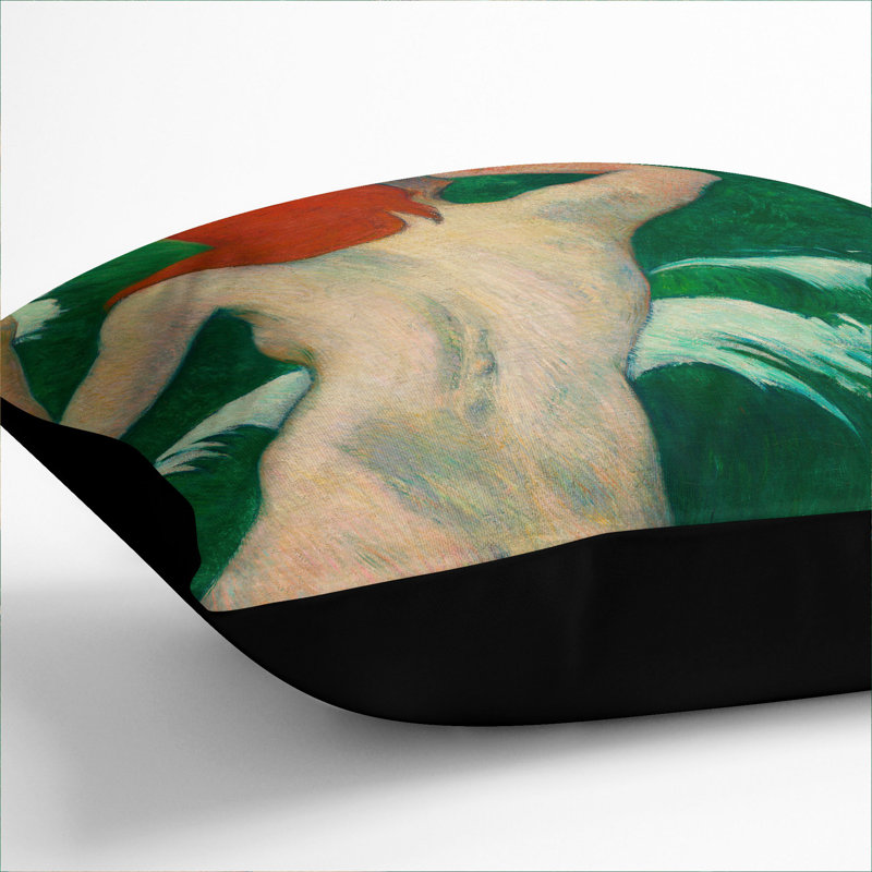 In the Waves Scatter Cushion, Black, 40cm H x 40cm W x 15cm D