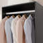 Système de rangement pour garde-robe de 79 pouces avec garde-robe avec deux zones de suspension-471475222