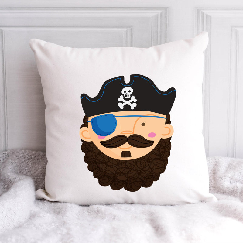 Nautical Sea Life_570 - Coussin décoratif inclus, H 18 po x l 18 po