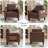 Lambertville Wide Upholstered Accent Chair Faux Leather Armchair-208523145