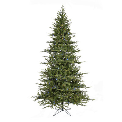 Arbre de Noël vert pin artificiel avec lumières DEL