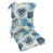 White/Blue/Gardenia Cool Floral