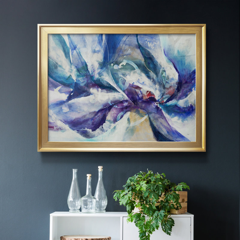 Aurora Petals - Reproduction de photo sur toile, H 22,5 po x l 30,5 po x P 1,5 po, Doré